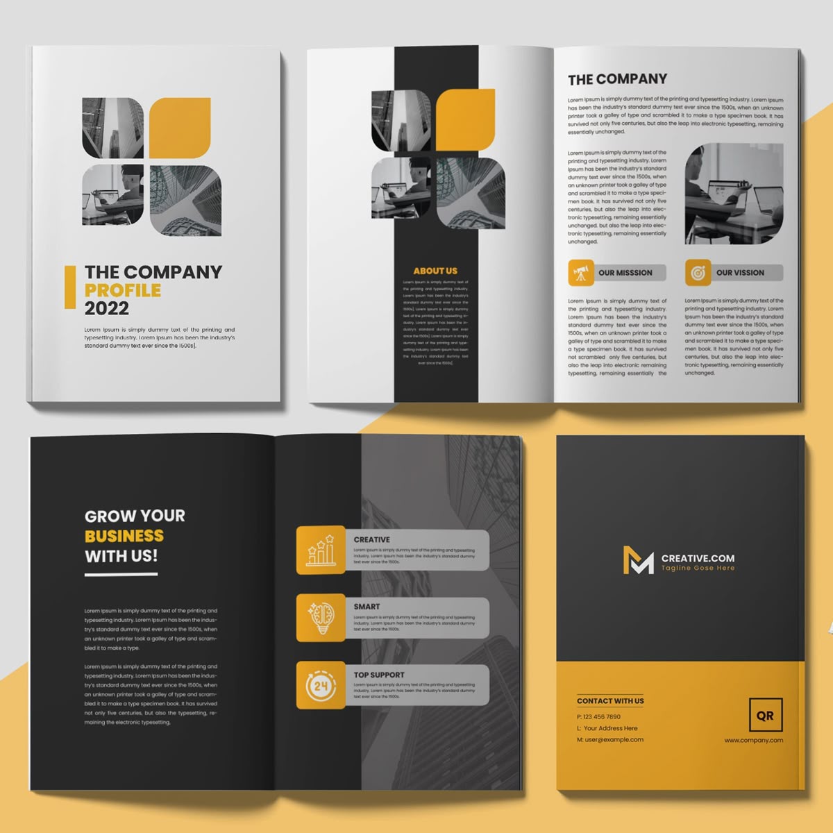 Print design portfolio preview